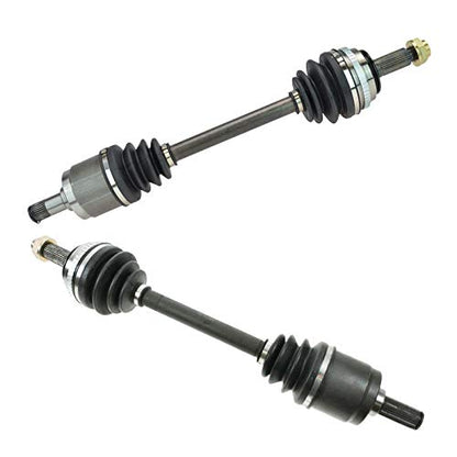 TRQ Front Left and Right CV Axle Assembly Set 2 Piece - style: CSA62123