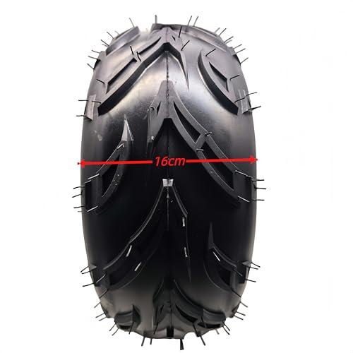 16×8-7 left Tires Wheels with Rim For 50-125cc TAO TAO ATV Go-Kart ATV.