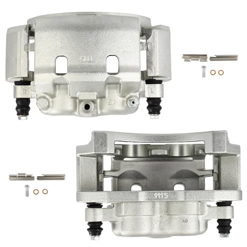 ECCPP 18B4749 18B4748 Rear Left & Right Brake Calipers w/Bracket - size: Rear[18B4749 18B4748]