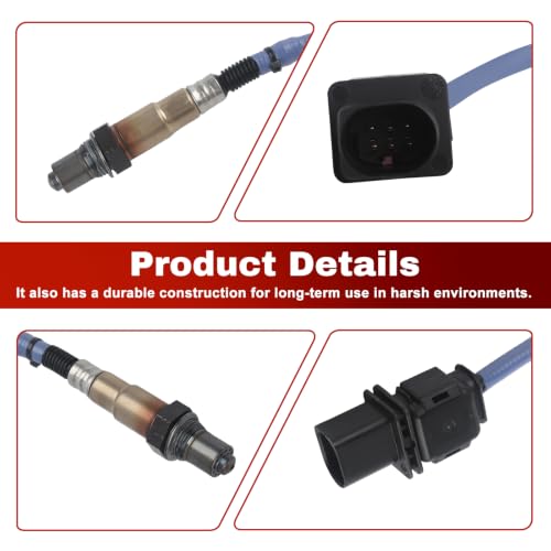2413317 Oxygen O2 Sensor Compatible with Polaris RZR Turbo 4/XP Turbo/XP Turbo S/XP Turbo S Velocity/XP 4 Turbo S 2019-2020 Replace # 0258017462, 4364454