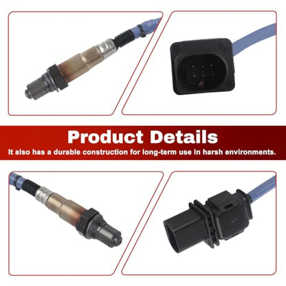 2413317 Oxygen O2 Sensor Compatible with Polaris RZR Turbo 4/XP Turbo/XP Turbo S/XP Turbo S Velocity/XP 4 Turbo S 2019-2020 Replace # 0258017462, 4364454