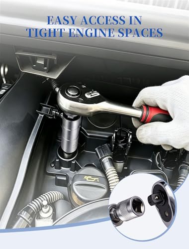SARDVISA 14mm & 16mm Spark Plug Socket Set for 9/16" & 5/8" Spark Plugs - size: 2 Packs