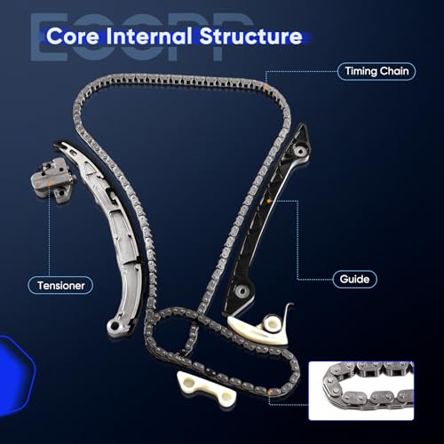 ECCPP 9-0705SX 1F2012700 Timing Chain Kit for Ford for Escape 2.0L 2.3L