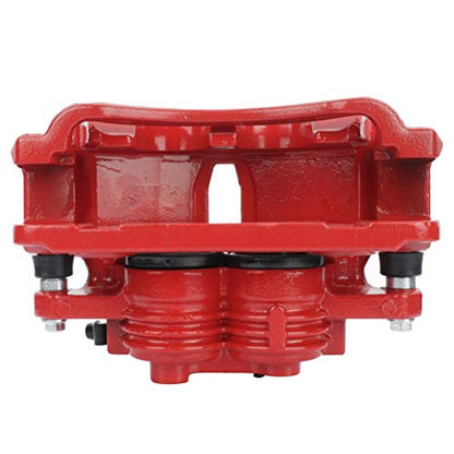 cciyu Front Left Disc Brake Caliper Assembly 18-B4723 With Bracket - size: Front Left[18-B4723]