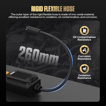 AS501 Digital Brake Fluid Moisture Tester with 10-Inch Probe