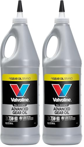 Valvoline Advanced Full Synthetic 75W-90 Gear Oil 1 QT (Pack of 2) - size: 75W-90 1 QT (Pack of 2)