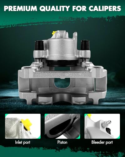 SCITOO 19B2590A Front Left Driver Side Brake Caliper - size: Front Driver[19B2590A]
