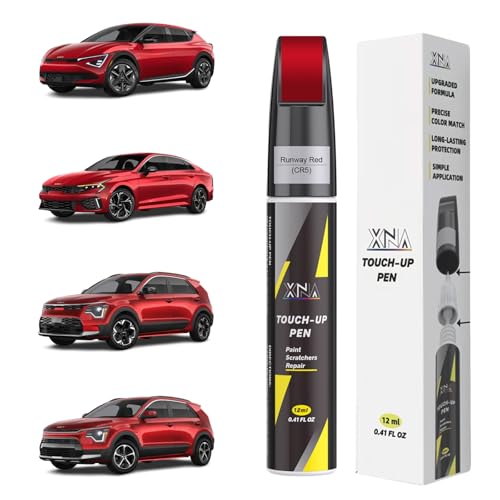 XNA Runway Red(CR5) for KIA Touch Up Paint - color: Runway Red(CR5) for 2023-2026 Sportage/2021-2023 Sorento Hybrid/2022-2023 Sorento Plug-in Hybrid/2025-2026 K5/2018-2026 Niro/2022-2025 EV6/2019 Optima