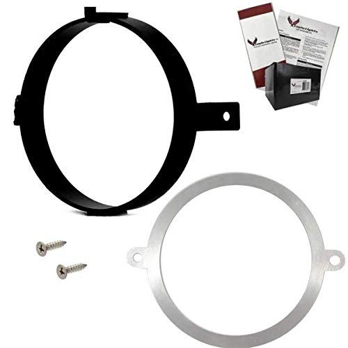 Eagle Lights 5.75 Inch LED Headlight Kit for Honda VTX With Bracket and Hardware - Plug and Play Fits 2002-2008 VTX 1800, 1300 Gen II Chrome - color: Chrome Generation II