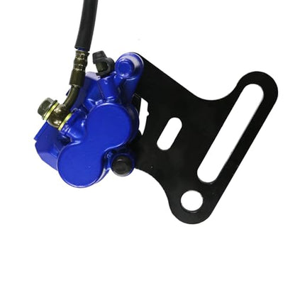 PRO BAT 15mm/0.59" Rear Brake Caliper Master Cylinder w/Brake Pad Kit - color: Blue, size: 15mm