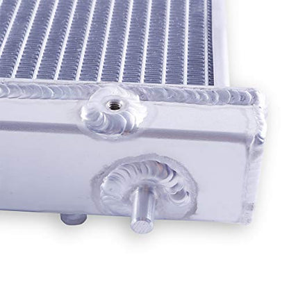 Full Aluminum Radiator for 2003-2007 03 04 05 06 07 Infiniti G35 Base Journey Sport X 3.5L V6 3498CC MT/AT FI ASP. N VQ35HR VQ35DE GAS Engine Radiator - size: 49