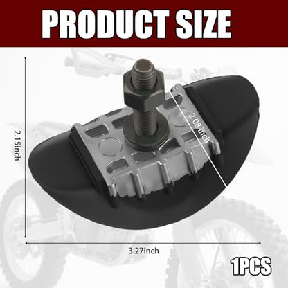 1.6" Motorcycle Rim Lock,Molded Rubber Motorcycle Wheel Lock for Rim Heavy Duty Avoids Inner Tube Damage,Professional Anti-Wear Rims Dirt Bike Locks Motorcycles Accessories