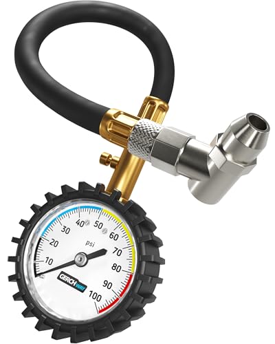 Gerchway Tire Pressure Gauge 100 PSI — Air Pressure Gauge for Tires