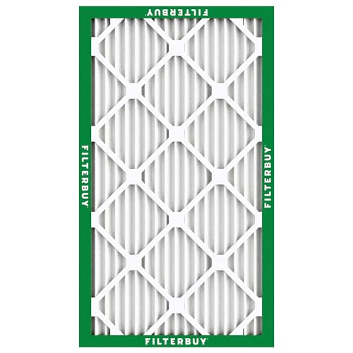 Filterbuy 10x24x1 Air Filter MERV 8 Dust & Allergy Defense (6-Pack) - style: 10x24x1