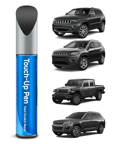 Touch Up Paint Compatible with Jeep Exact Match Touch Up Paint Car Scratch Repair (Mineral Gray Metallic(PDM/CDM)) - color: Mineral Gray Metallic(PDM/CDM)