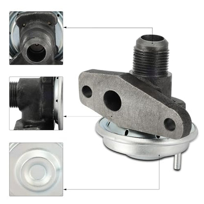 AULINK EGR295 EGR Valve (4.9L L6,5.8L V8) For Ford F150 F250 E-150 E-250 - color: Black F4TZ9D475A