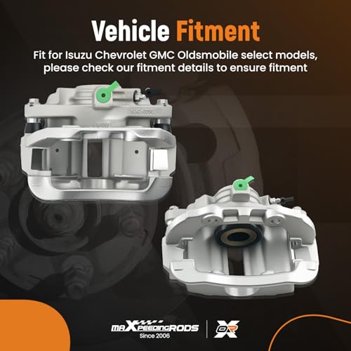 maXpeedingrods Rear Disc Brake Calipers for Chevrolet Blazer 1998-2005 - size: 18-B4712+18-B4713