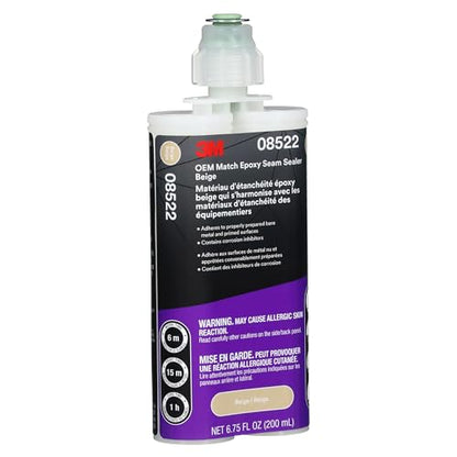3M OEM Match Epoxy Seam Sealer 08522, Beige, 200 ml, Medium-Bodied - color: Beige