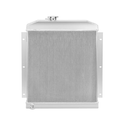 DNA Motoring RA-CHEVYT47-3 3-Row Full Aluminum Radiator Compatible with 47-54 Pickup/Suburban L6 Models,19.75" x 20.75" x 2.25",1.50"Inlet/1.75"Outlet - style: 47-54 Suburban L6
