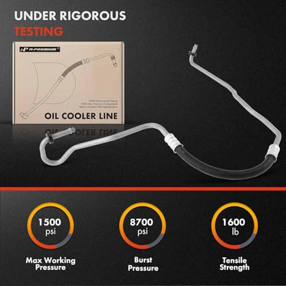 A-Premium Automatic Transmission Oil Cooler Line Hose Assembly