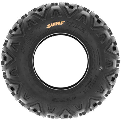 Set of 2 SunF Power.II 26x9-12 ATV UTV Off-Road Tires, All-Terrain, 6 PR, Tubeless A051 - size: 26x9-12