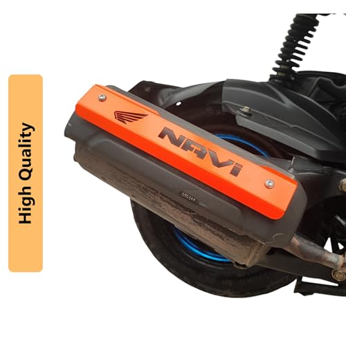 Motorcycle Exhaust Cover for Honda Navi (Orange Glow)