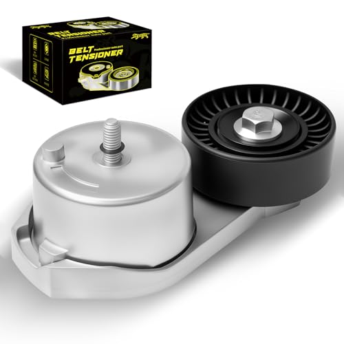 Oktiger A/C Air Conditioning Drive Belt Tensioner Assembly with Pulley for Ford F150 2011 2012 2013 2014 King Ranch Lariat Platinum 5.0L V8 Belt Tensioner OE# BL3E6A228AB BL3Z6A228A 39299 - size: 39299