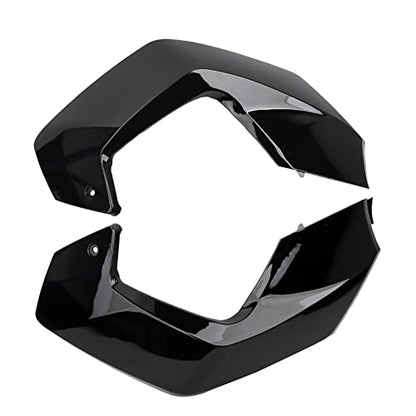 Mokuo Motorcycle Fairing Kits Compatible with Honda Grom MSX 125 2013-2016,Black Color - style: Black
