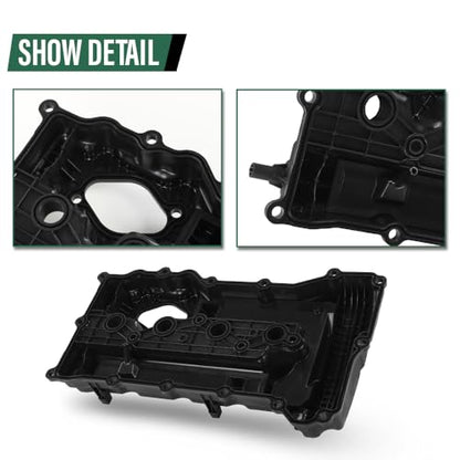 LQI Engine Valve Cover w/Gasket, Black 224102G710 - size: Fit Tucson 2014-2015/Kia Optima 2011-2016
