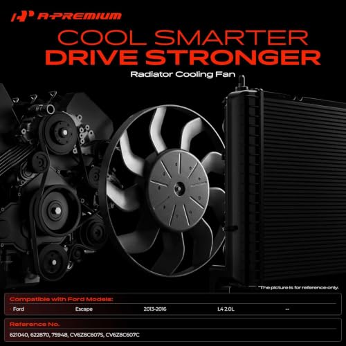 A-Premium Engine Radiator Cooling Fan Assembly