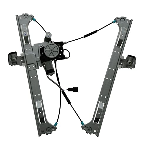 TRQ Front Door Power Window Regulator w/Motor Passenger Side Right RH - style: WRA51163