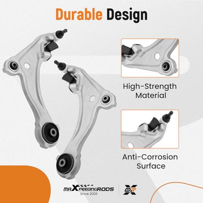 maXpeedingrods 10Pc Front Lower Control Arm Kit for Nissan Maxima 2009-2014 - size: 10Pcs