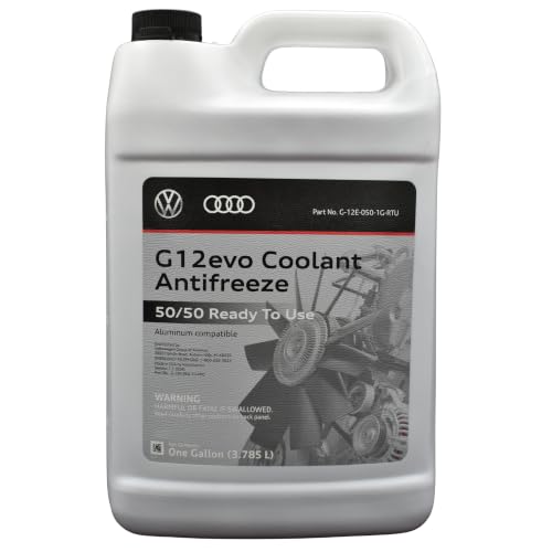Audi Genuine G12 EVO Coolant Antifreeze, 50/50 Premixed, Ready to Use