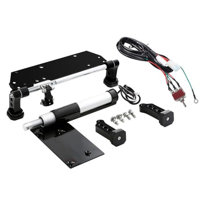 Electric Center Stand/Air Ride Suspension Tank Fits for Harley Touring 2017-2025 Bagger Road King, Road Glide, Street Glide, Electra Glide, Ultra-Classic - color: Electric Center Stand/Air Ride Kits