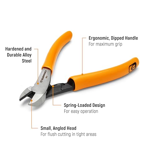 GEARWRENCH 4-1/2" Precision Diagonal Cutting Plier | 89731 - style: Diagonal Cut