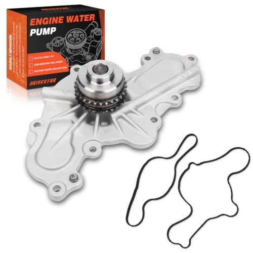 AW6348 Engine Water Pump Kit for Ford Explorer Edge Taurus - size: AW6348