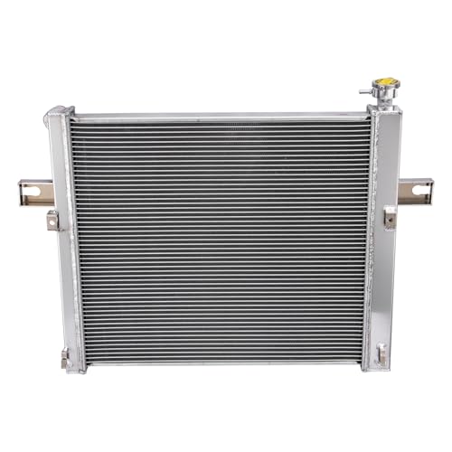 ALLOYWORKS 3 Row Aluminum Radiator For for 1999-2004 Jeep Grand Cherokee Laredo Limited Sport 4.0L L6 2002, Crossflow Radiator