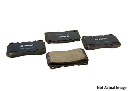 BOSCH BC1280 QuietCast Premium Ceramic Disc Brake Pad Set - Front