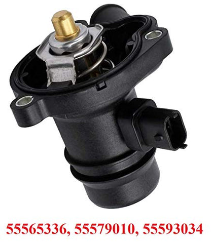 55565336 Engine Coolant Thermostat Housing Assembly with Water Inlet