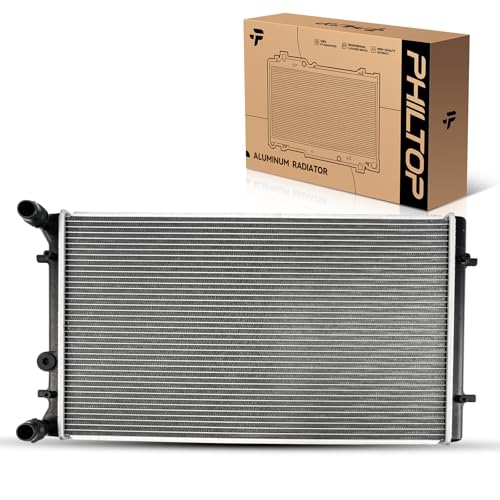 PHILTOP Aluminum Replacement Core Radiator - size: Jetta, TT Quattro, Golf, GTI, TT, R32