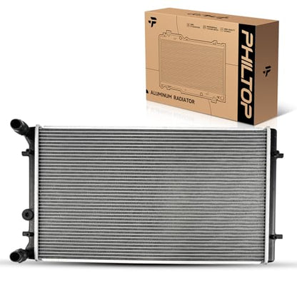 PHILTOP Aluminum Replacement Core Radiator - size: Jetta, TT Quattro, Golf, GTI, TT, R32