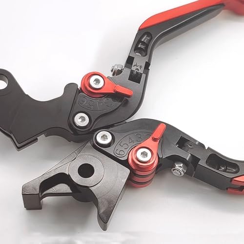 for KLX230 klx230 2026 2025 Adjustable Folding Scooter Brake Clutch Lever Handle 2020-2026 Motorcycle Accessories (blackblackgreen) - color: blackblackgreen