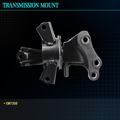 Motor Mount Kit for Mitsubishi Mirage 14-22 1.2L Auto - size: 4 Pieces
