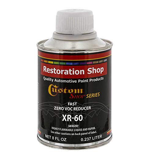 Custom Shop XR60 Fast Zero V.O.C. Urethane Reducer, 8 Ounce Low Temperature - style: Fast - Half Pint
