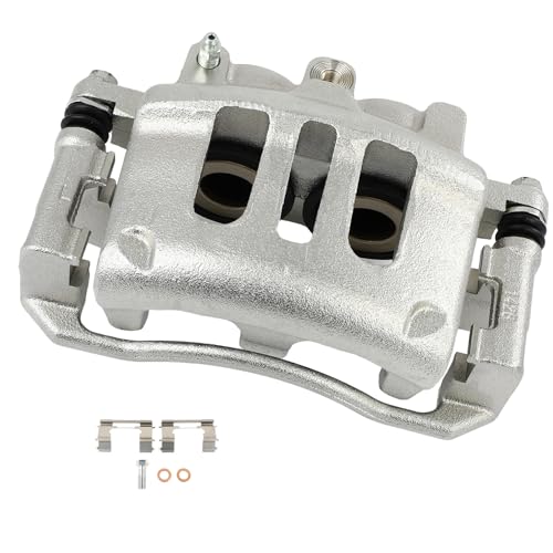 cciyu Front Left Disc Brake Caliper Assembly w/Bracket 18B4841 - size: Front Left[18B4841]