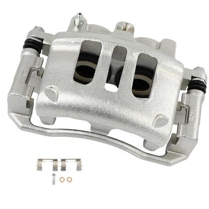 cciyu Front Left Disc Brake Caliper Assembly w/Bracket 18B4841 - size: Front Left[18B4841]