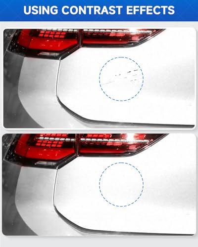 LB9A/B4 Candy White Touch Up Paint Compatible with Volkswagen Exact Match Touch Up Paint Car Scratch Repair - color: Candy White(LB9A/B4) Compatible with Atlas/Beetle/CC/e-Golf/EOS/Golf/Golf-Alltrack/Golf-GTI/Golf-SportWagen/GTI/Jetta/Passat/Tiguan/Touare