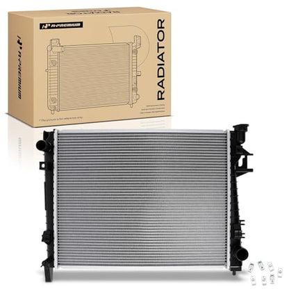 A-Premium Engine Coolant Radiator Assembly Compatible with Dodge