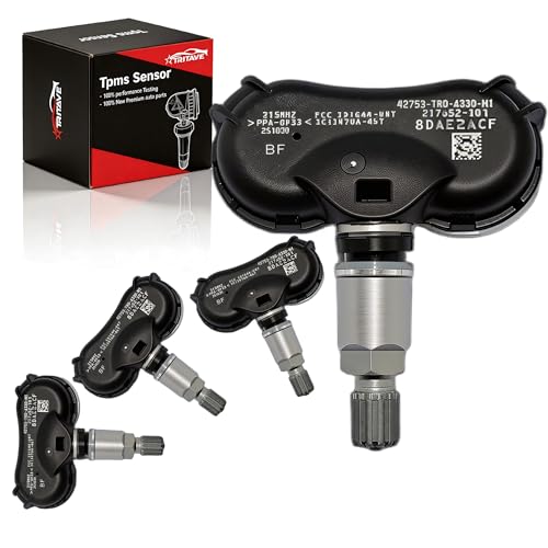 TPMS Sensor 4PCS Compatible with Honda & Acura Civic, CR-Z