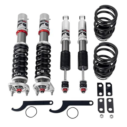 FAPO PF Coilovers for Ford Mustang SN95 1994-2004, 32 Level Damping Mono-Tube Adjustable Height Lowering Suspension Strut Kits - size: Mustang 1994-2004